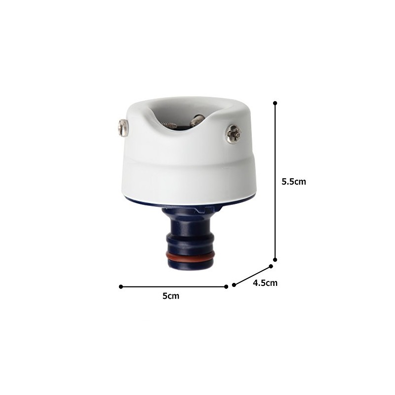 Iris Ohyama Hose Parts Faucet Socket Marine Blue SGP-1