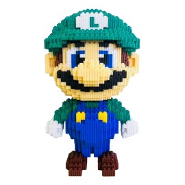 Genérica Juego De Bloques Para Armar Luigi