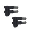 AWAVM Pack of 2 Black Trigger Finger Splint with Adjustable