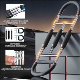 Twister Arm Trainer,Adjustable 180-220lbs Chest Workout Equipment Power Twist Arm Trainer,Forearm Strengthener,Portable Twister Arm Workout for Home Fitness (Blue)