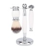 Men Retro Shaver Set Classic Razor Beard Brush Shaver Stand