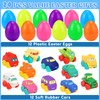 Prefilled Easter Eggs with Toy Cars: 12Pcs Filled Easter Eggs