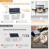 MIHANI Solar Lights Outdoor, Quick Charge Solar Motion Deck Lights