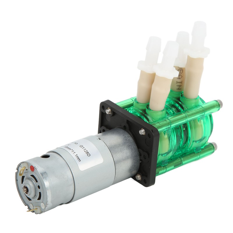 Dual Head High Flow Corrosion Resistant Peristaltic Pump Liquid Dosing