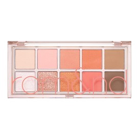 rom&nd Better Than Palette 102g (08 Peach Dahlia Garden) | Eye Makeup Palette, Matte & Shimmer Eye Shadow, Sparkling Glittery, various 10 shades, Long Lasting, High Pigmented, Blendable, Warm Tones