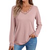 AUTOMET Long Sleeve Shirts for Women 2025 Fall Fashion Lace