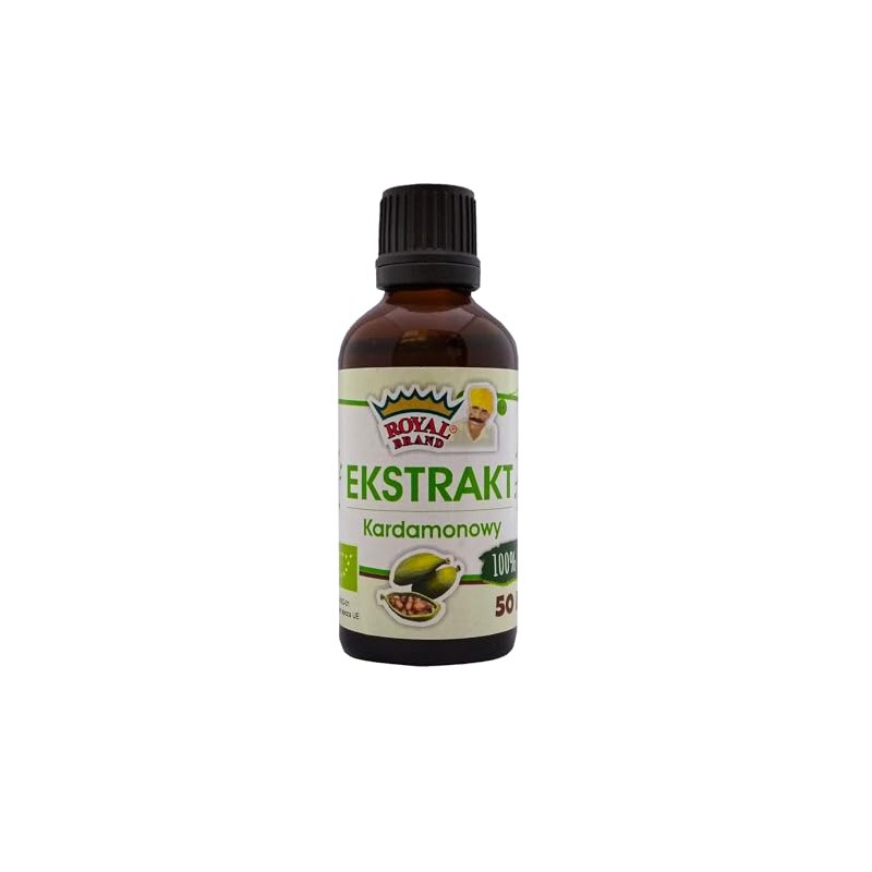Cardamom Extract Organic 1,7 fl oz., 50 ml, No Artificial