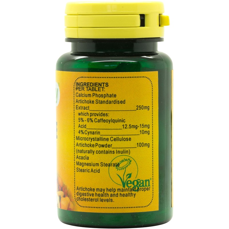 Veganicity Artichoke - Pack of 60 Vegan Tablets