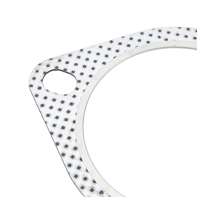 Exhaust Pipe Gasket, 2 Panel Flange Gasket, Universal 3 Inch