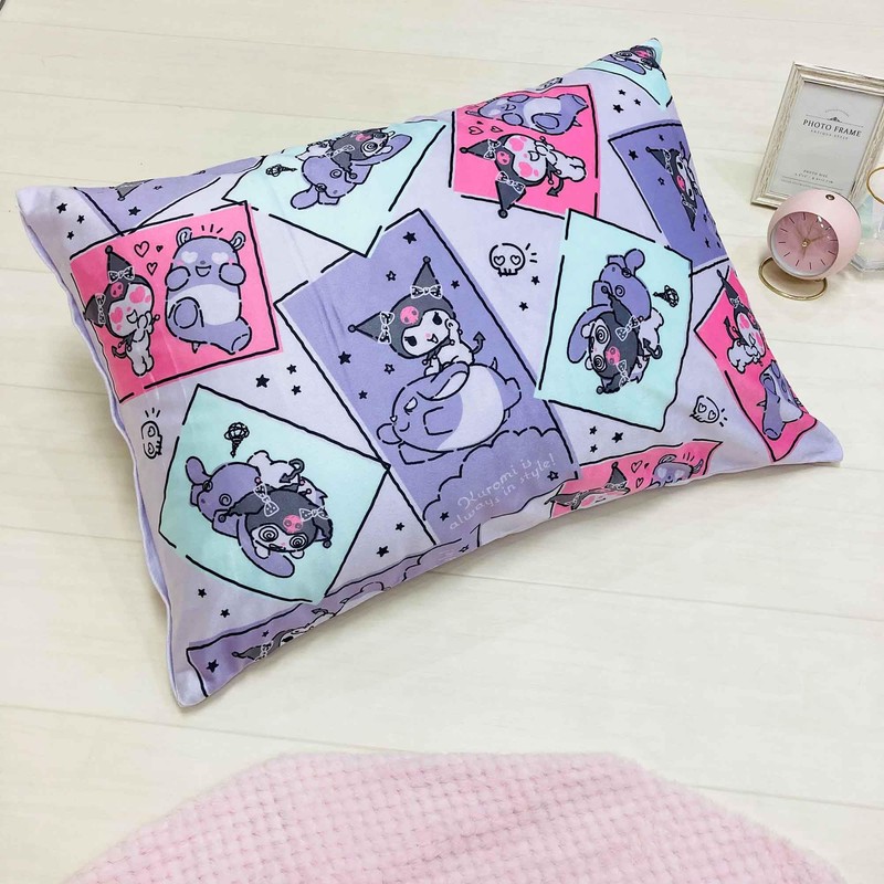 MORIPiLO Sanrio Kromi-chan 4621590 Pillowcase 16.9 x 24.8 inches (43