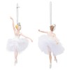 Kurt S. Adler Elegant Whimsical Ballerina, Fairy, Angel Ornaments (Set
