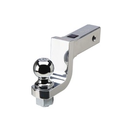 Fastway Flash Aluminum Ball Mount (4" Drop & 3" Rise & 2" Ball)