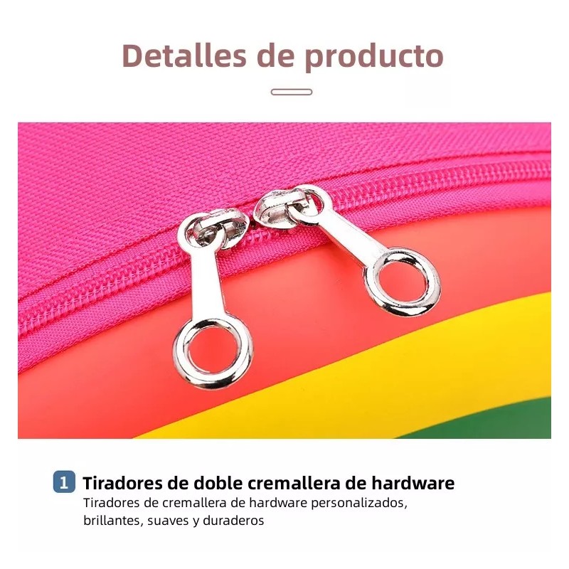 Shuang.W Mochila Niños Donut Dibujos Animados Jardín Infantes