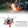 Folding Stove Burner Mini Size Quick Ignition Freely Adjust Foldable