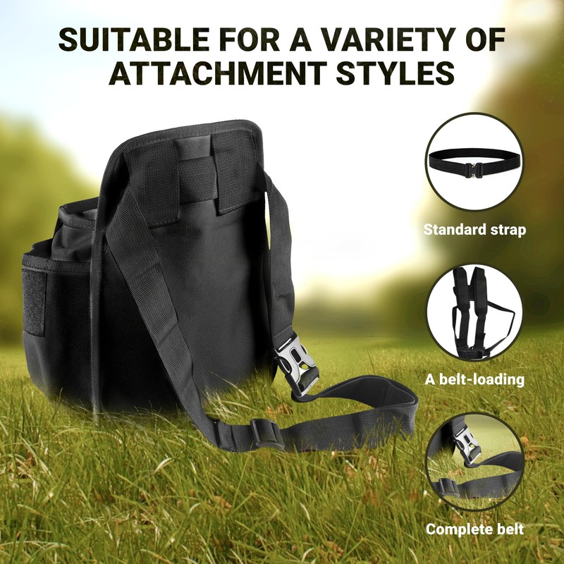 CKG Metal Detecting Finds Bag Waist Digger Pouch Tools Bag