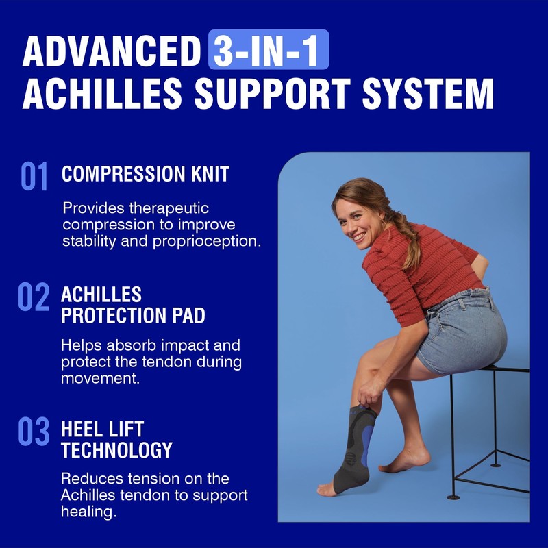 Silistab Achillo Ankle Brace Size 1 19-21 cm