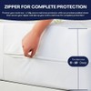 Bamboo Mattress Protector with Zipper - 100% Waterproof Twin XL