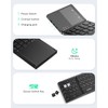 Samsers Foldable Bluetooth Keyboard with Touchpad - Portable Wireless Keyboard