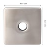 2pcs Square Shower Arm Cover Plate, Stainless Steel Shower Arm