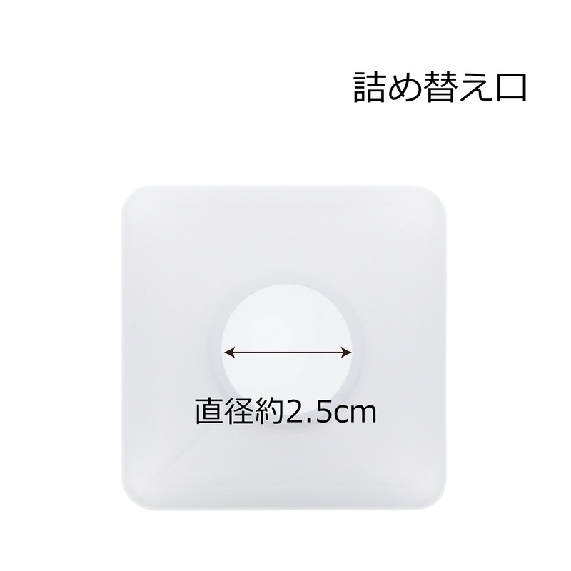 Dispenser Pump Bottle, Square, Set of 2, White, 20.3 fl