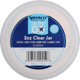 Sprayco 2Oz Clear Jar,