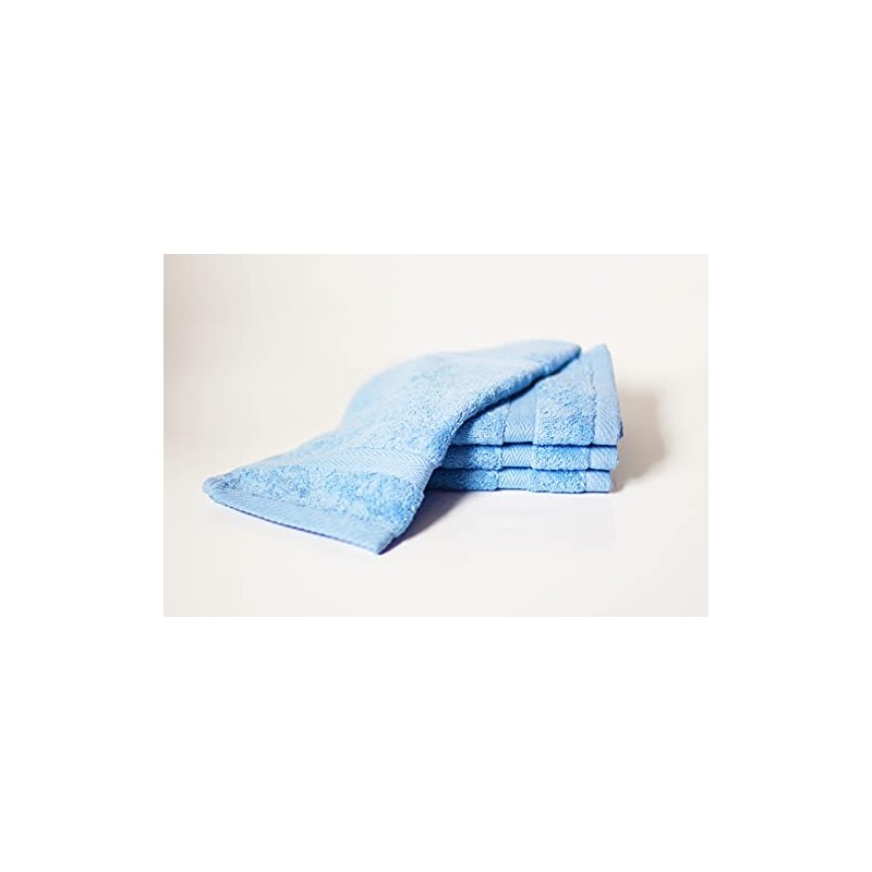 Bentley Priory Luxor Spa Towel 4 Pack of Face Flannels
