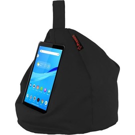 Tablet Holder I pad Phone Stand Bean Bag Cushion Pillow Holder For All Devices Book eReader Travel Pillow Adjustable Securely Holds Surface Universal Up to 12.9 inches