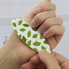 Ginko Biloba Leaves Pattern Double-Sided Oval Nail File Emery Board