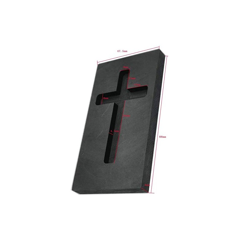 LLF Cross Graphite Mold Casting Ingot Mold Metal Refining Scrap