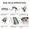ROCK CLOUD Portable Camping Chair Ultralight Folding Camp Chairs Outdoor