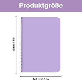Notizbücher, 12 Stück Liniert Seiten A6 Notizblock, Skizzenbuch, Kraft Notizbuch A6 liniert Notizheft mit 30 Seiten für Schule Büro Reisen Zeichnen Back to School Geschenk 12 Farben 14 x 9 cm