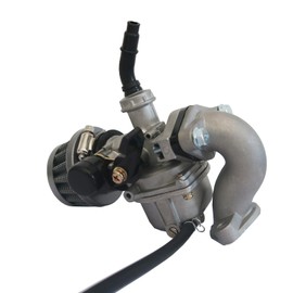 CDHPOWER Improved PZ19 Carburetor for 50cc 70cc 80cc 90cc 110cc 125cc ATV Dirt Pit Bike Taotao Honda CRF Carburetor (w/ 48 to 45mm Intake)