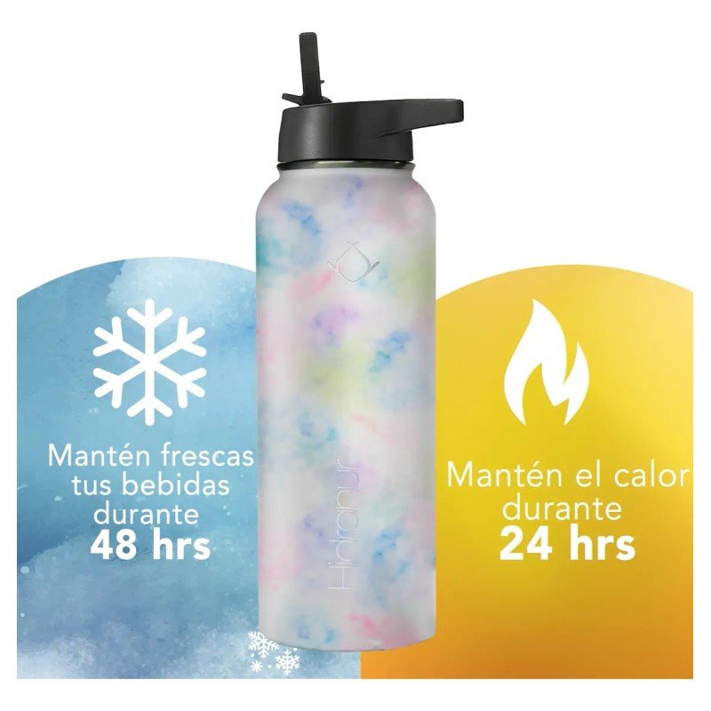 Termo De Acero Inoxidable Botella Frio Caliente Café Té 32oz