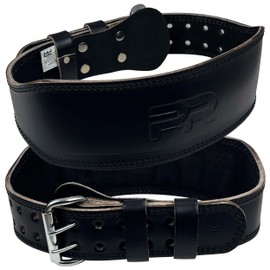 Genuine Leather Gym Lifting Belt (Large)