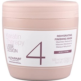 ALFAPARF MILANO Lisse Design Keratin Therapy Mascarilla Hidratante (Tamaño Salón) 500ml/17.63oz