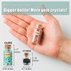 KHOCOEE 12 Different Gemstone Bottles Chip Crystals and Healing Stone,