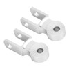 Qiilu Shock Absorber Height Extension Extender 2pcs Motorcycle Shock Absorber