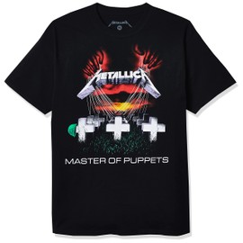 Metallica Men's Master of Puppets T-Shirt, Black, X-Large