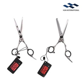 KASHO 셀프 헤어 컷 미용가위 컷팅 가위 / 틴닝 가위 KASHO Self Hair Cut Hairdressing Scissors Cutting Scissors / Thinning Scissors