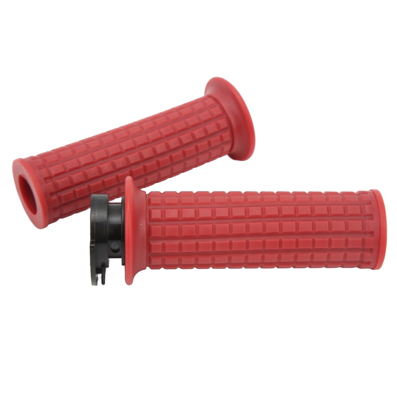 Motorcycle 22mm Handlebar Throttle Grips Silicone Left Right Side for