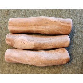 Generic Dog Chew Toy - Coffee Wood Chew Treat XL Bones for Dogs, Approximately 9"" Long (3 Chews)