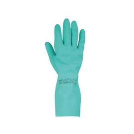 Shigematsu Manufacturing Chemical Protective Gloves, Nitrile M 37-176