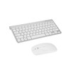 Slim 2.4GHz Wireless Keyboard and Mouse Kit for Desktop Laptop