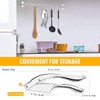 2 in 1 Garlic Press Slicer Stainless Steel Peeler Squeezer