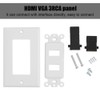USB HDMI Wall Socket Plate, HDMI USB 3.0 2 in