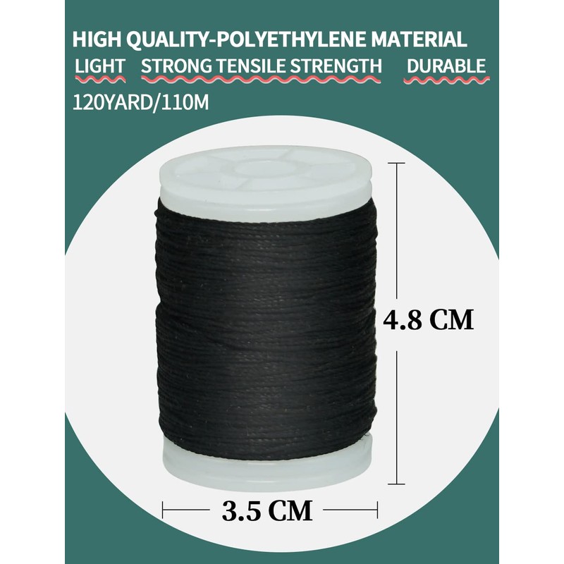 longbowmaker Bow Cord Serving Thread 120 yards/110 m Archery Winding