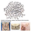 QANYEGN Flatback Rhinestones, Clear Crystal Flat Back, Glitter Gems Transparent