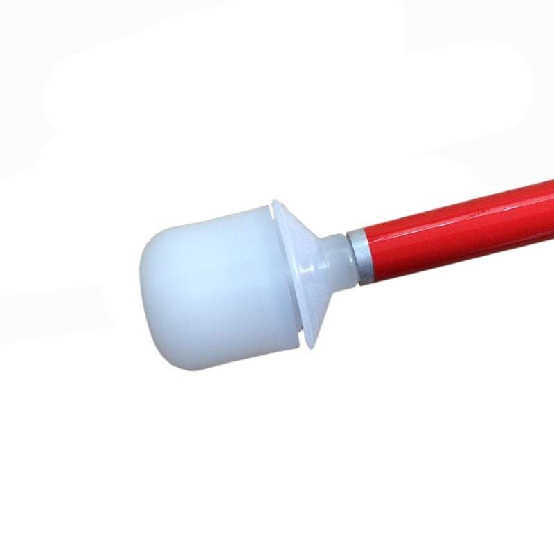 White Cane, Aluminum Mobility Folding Cane for the Blind (Folds