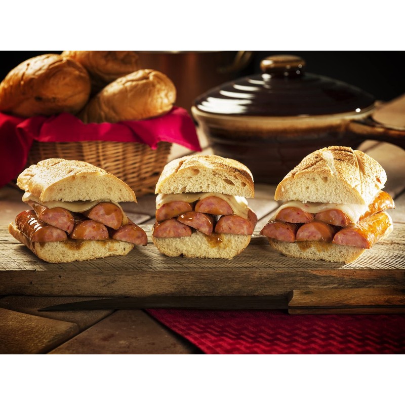 Manda Fine Meats Hot Sausage 24oz (2 Pack), 24 Ounce