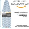 ZIRONG Funda para Burro de Planchar, 147 x 48 CM,